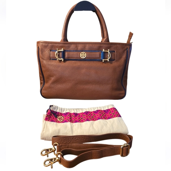Tory Burch Handbags - Tory Burch Horsebit Sienna Satchel/Crossbody Bag With Dustbag In EUC